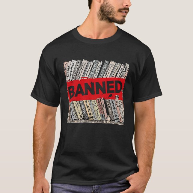 T-shirt Banned Books  Book Readers I Read Banned Books Quo (Devant)
