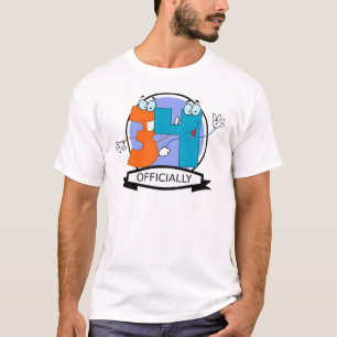 T-shirt Bannière d'anniversaire officielle 34