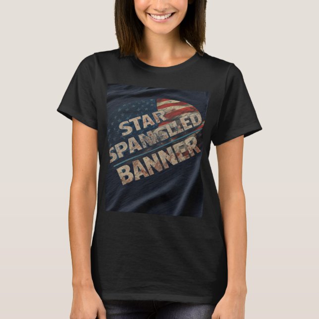 T-shirt Bannière étoilée (Devant)