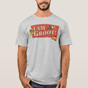 T-shirt Bannière "Je Suis Groot" des Gardiens de la Galaxi