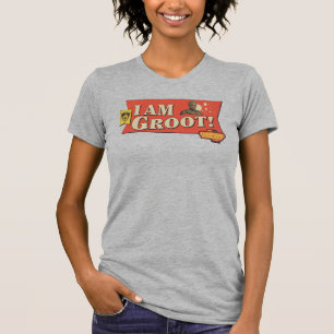 T-shirt Bannière Les Gardiens de la Galaxie "Je Suis Groot