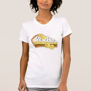 T-shirt Banoffe Banana Toffee Pie Slice UK British Food