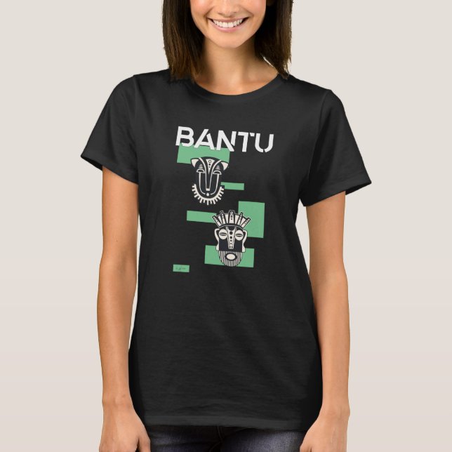 T-shirt Bantu Mask (Devant)