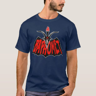 T-shirt BAPHOMET aka Batphomet rouge
