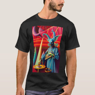 T-shirt Baphomet prend l'Imaginaire de l'appât