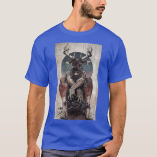 T-shirt Baphomet Satanist Goat Satanic Dark Art Evil 666