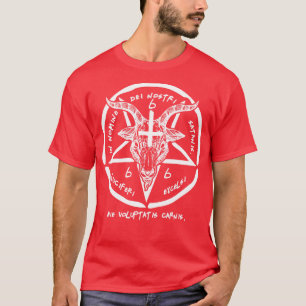 T-shirt Baphomet Sigil De Satan L'Occulte