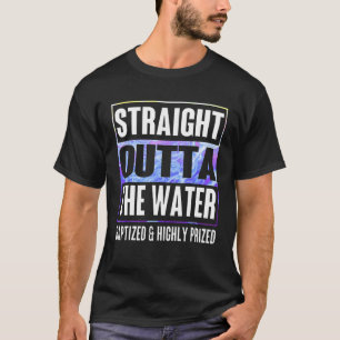 T-shirt Baptême Adultes Enfants Drôle Idée Cadeau Pour Enf