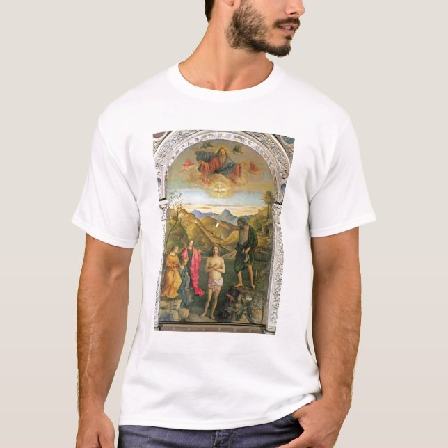T-shirt Baptême du Christ, retable de St John (Devant)