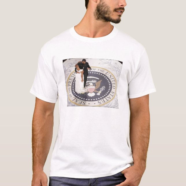 T-shirt Barack et Michelle Obama (Devant)