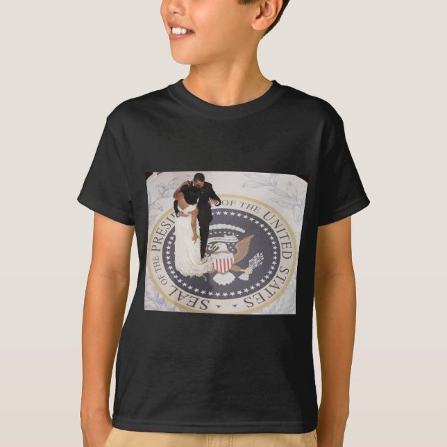 T-shirt Barack et Michelle Obama (Devant)