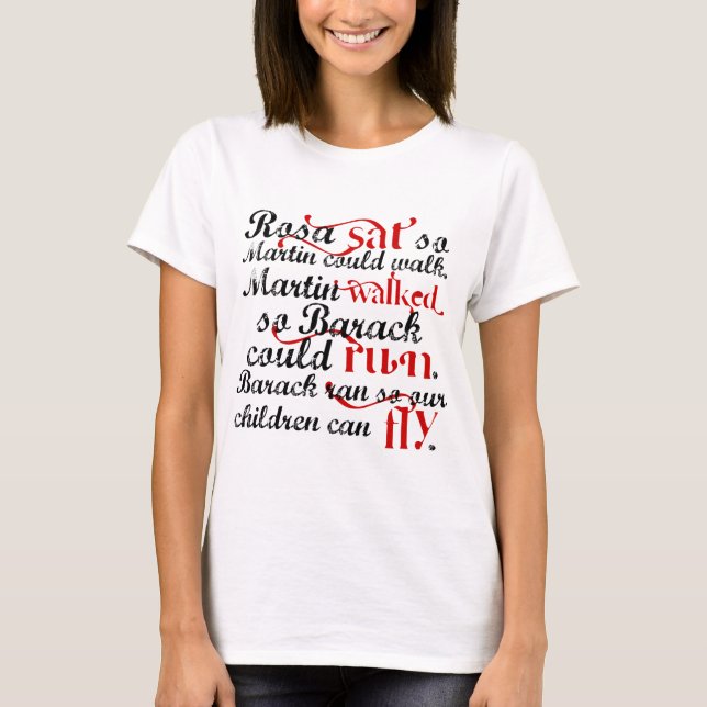 T-shirt Barack Obama (Devant)