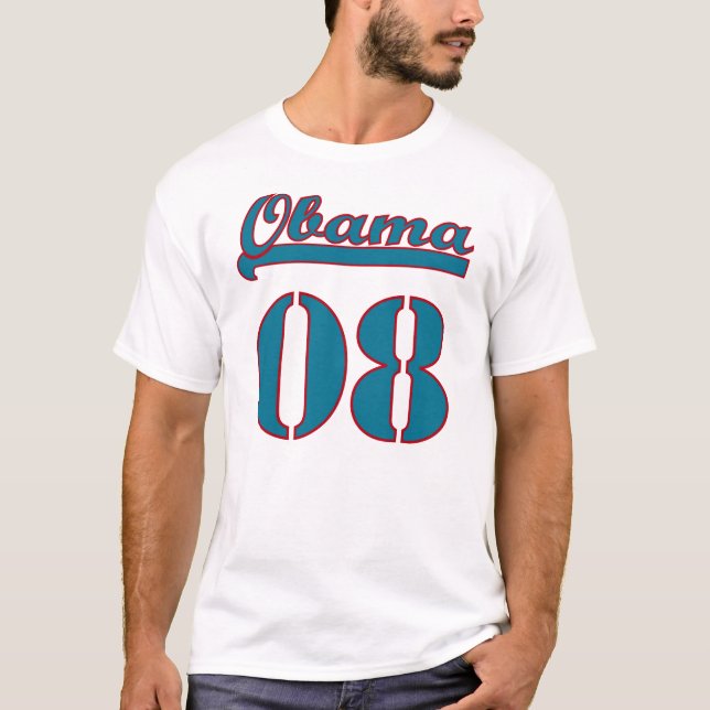 T-shirt Barack Obama 2008 (Devant)