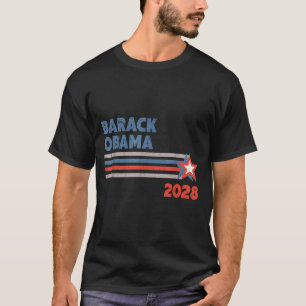 T-shirt Barack Obama 2028 Pour Président Campagne Patrioti