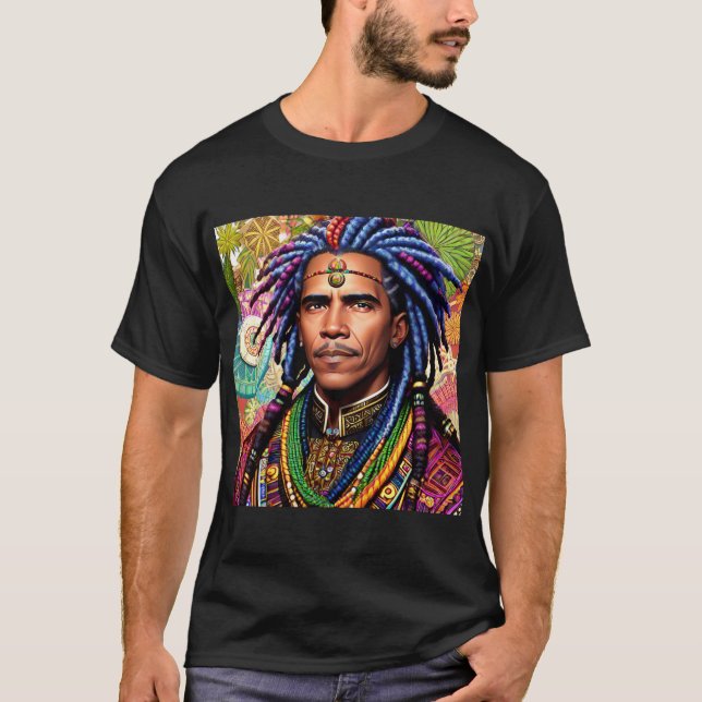 T-shirt Barack Obama Design (Devant)