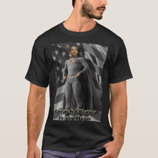 T-shirt Barack Obama est mon héros