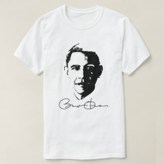 T-shirt Barack Obama et Signature