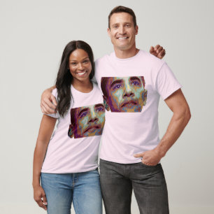 T-shirt Barack Obama - longue douille