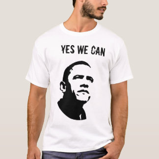 T-shirt Barack Obama : OUI NOUS CAN_edn