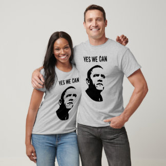 T-shirt Barack Obama : OUI NOUS LE POUVONS. Manches longue
