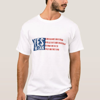T-shirt Barack Obama : OUI NOUS POUVONS