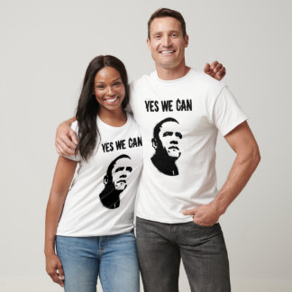 T-shirt Barack Obama. Stencil YWC