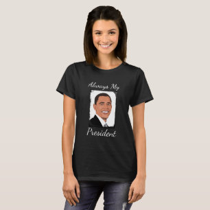 T-shirt Barack Obama toujours mon président chemise