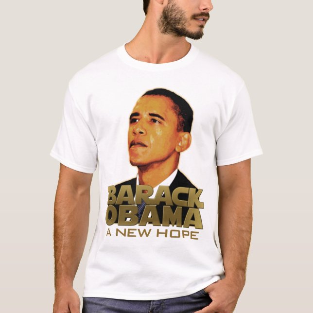 T-shirt Barack Obama : Un nouvel espoir (Devant)