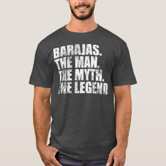 T-shirt Barajas Barajas Nom de famille Barajas nom de fami