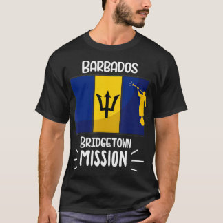 T-shirt Barbade Bridgetown Mormon LDS Mission Cadeau
