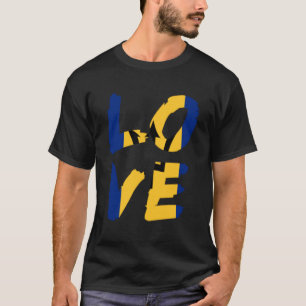 T-shirt Barbados Love Barbade Drapeau Vacances Barbade