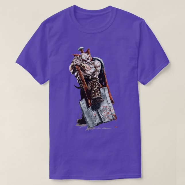 T-shirt Barbare nain (Design devant)