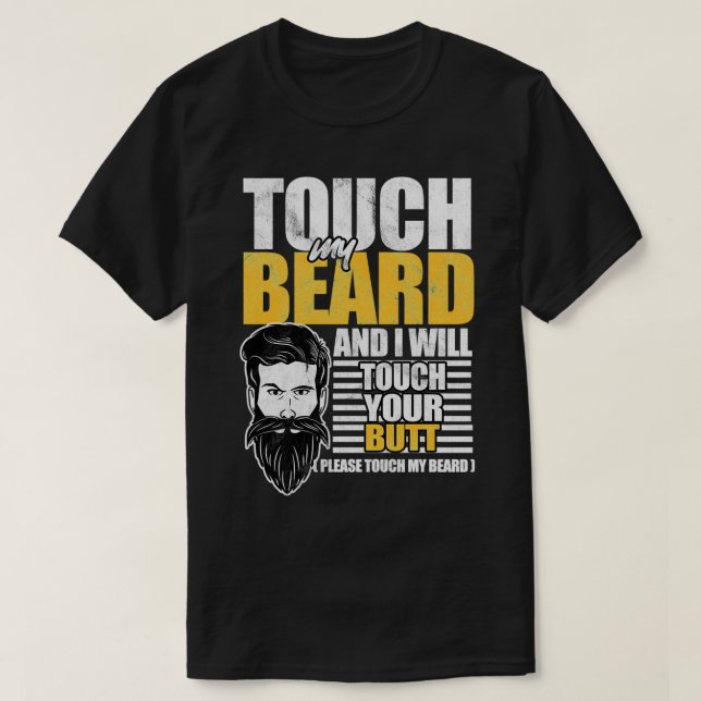 T-shirt Barbe 18 (Design devant)