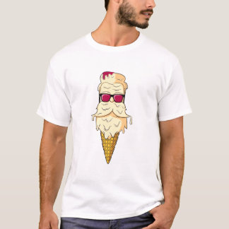 T-shirt Barbe de crème glacée