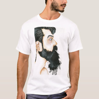 T-shirt Barbe noire