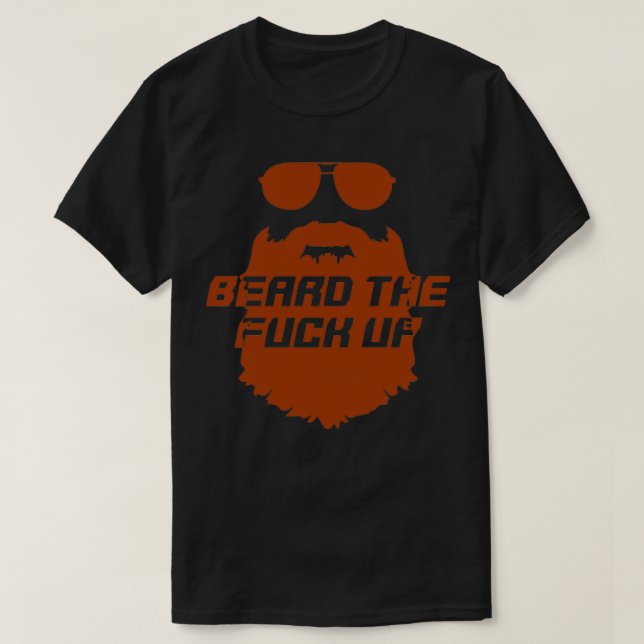 T-shirt Barbe orange (Design devant)