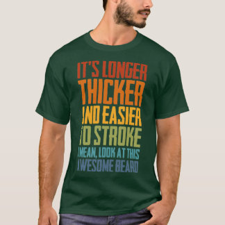 T-shirt Barbe Plus Épaisse Et Plus Facile À Porter Cadeau