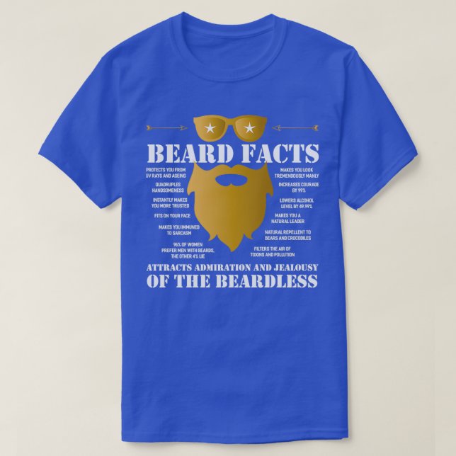 T-shirt Barbe Portée Collie Moustache Cadeau visage Cheveu (Design devant)