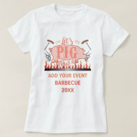 Barbecue BBQ Pig Funny Grill Concours Personnalisé