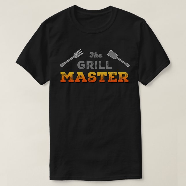 T-shirt Barbecue de la machine principale de grill (Design devant)
