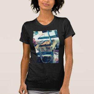 T-shirt Barbecue de rue de Bangkok avec brochettes