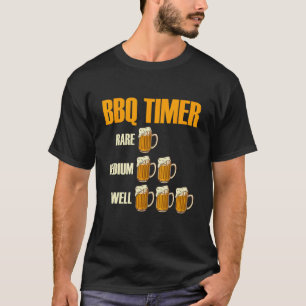 T-shirt Barbecue du minuteur barbecue