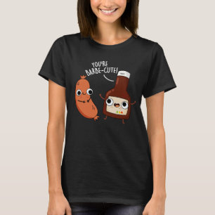 T-shirt Barbecue Funny Barbecue Pun Dark BG