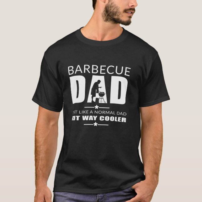 T-shirt Barbecue papa (Devant)