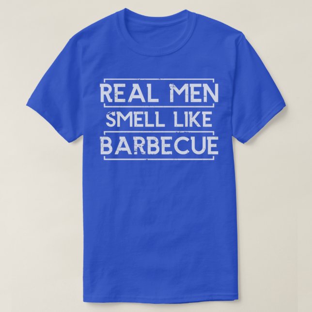 T-shirt Barbecue rétro Hommes Funny BBBQ (Design devant)