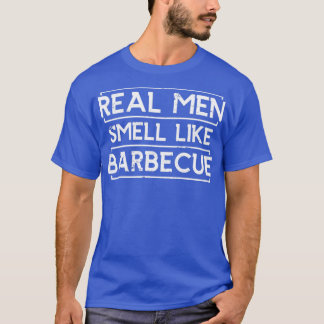 T-shirt Barbecue rétro Hommes Funny BBBQ