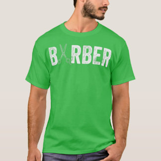 T-shirt BARBER Barber Shop Coiffeur Cadeau 2