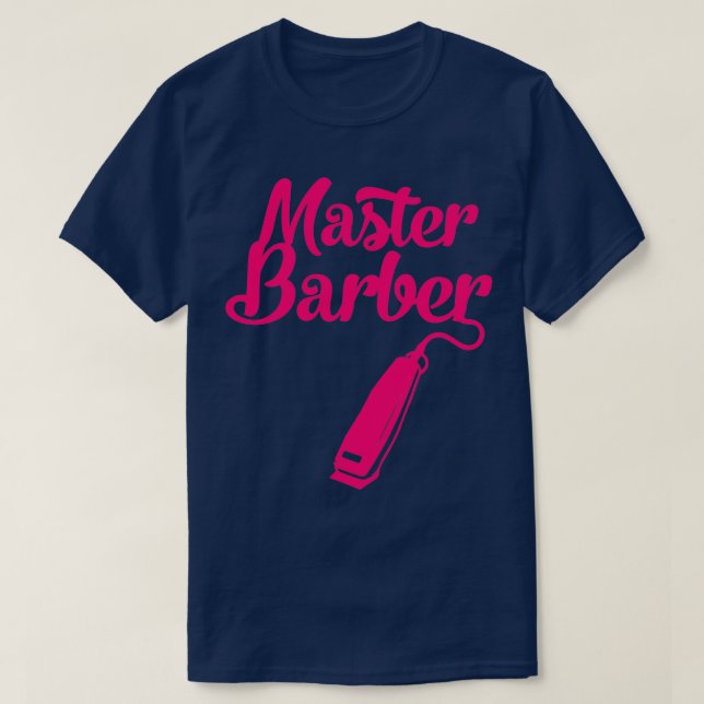 T-shirt Barber Beard Man (Design devant)