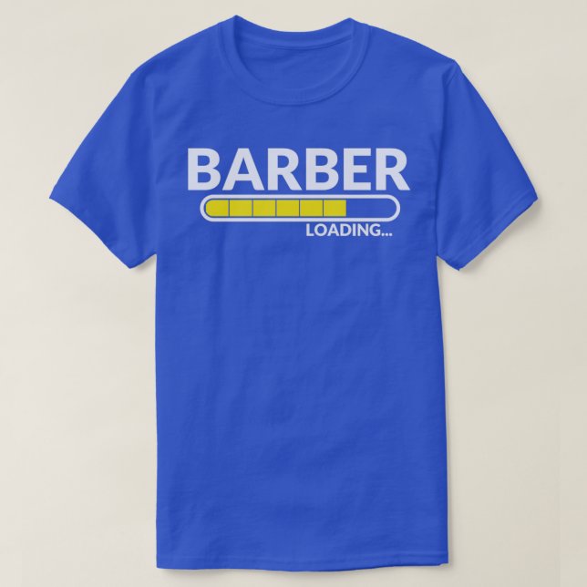 T-shirt Barber Chimie Bande Ciseaux Coiffeur Cadeau C (Design devant)