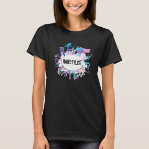 T-shirt Barber Coiffeuse femmes coiffeuse